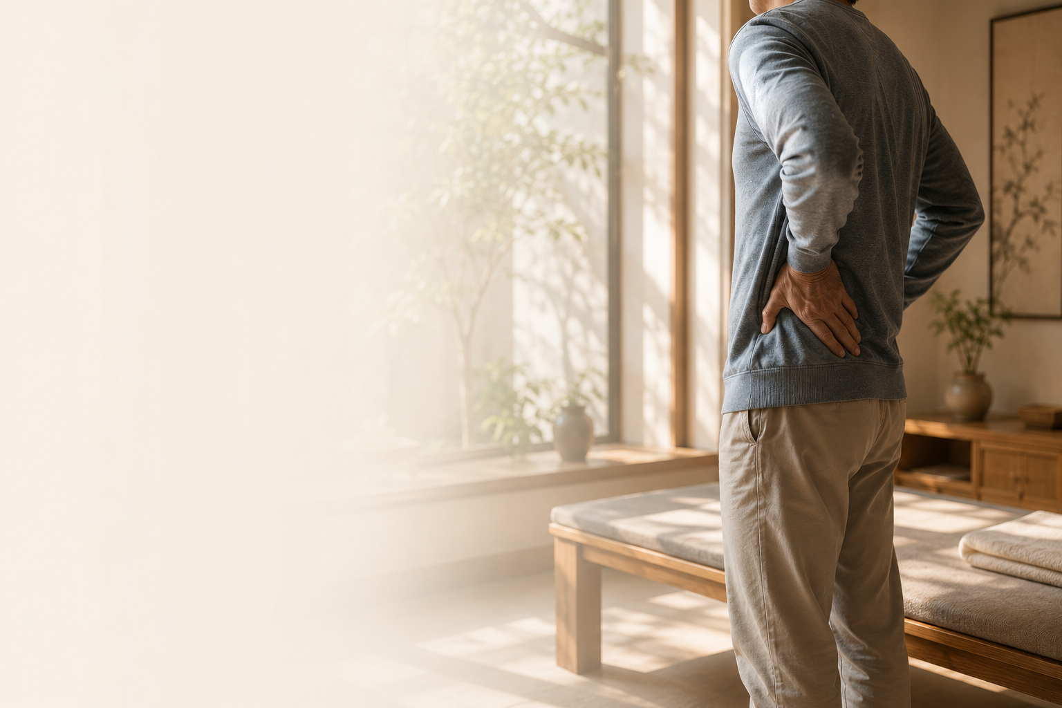 Conservative chronic pain recovery space